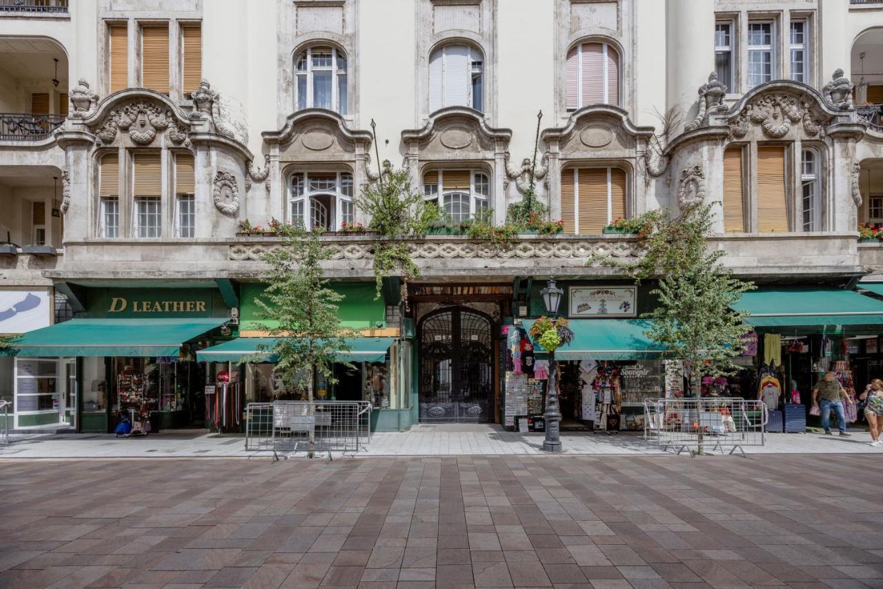 Skyline Serenity Retreat @Vaci Most Famous Street Apartment Budapest Exterior photo